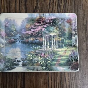 Scenic Garden Metal Tin